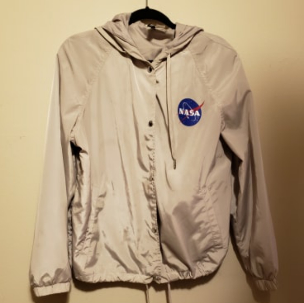 Silver Nasa jacket